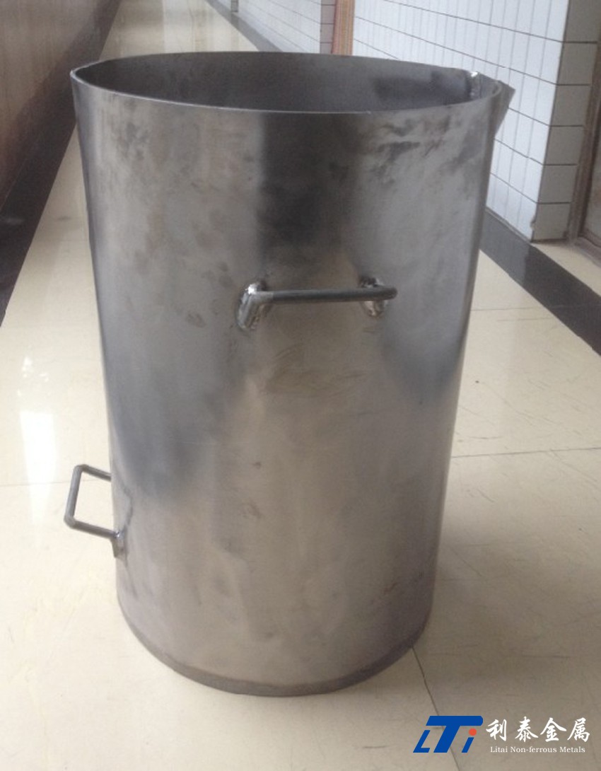 鈦槽、鈦電解槽、鈦坩堝、鈦金桶  