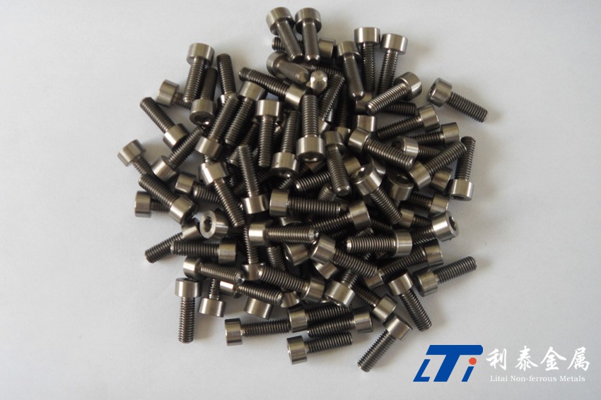 鈦內(nèi)六角螺栓、鈦螺母、標準件、鈦螺絲 